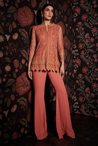 Ridhi Mehra-Aisiri Embroidered Jacket With Pants-INDIASPOPUP.COM