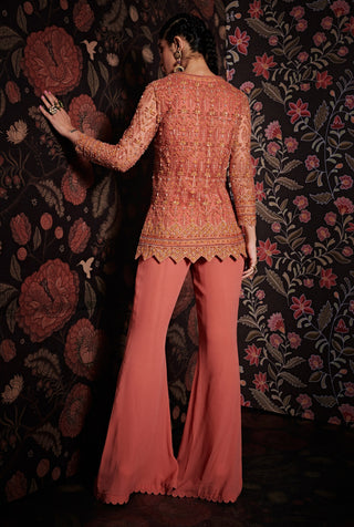 Ridhi Mehra-Aisiri Embroidered Jacket With Pants-INDIASPOPUP.COM