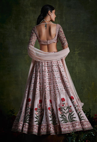 Ridhi Mehra-Noorien Pale Pink Lehenga Set-INDIASPOPUP.COM