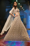 Ridhi Mehra - Champagne & Ivory Lehenga Set - INDIASPOPUP.COM