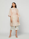 Meadow-Peach Lace Dress-INDIASPOPUP.COM