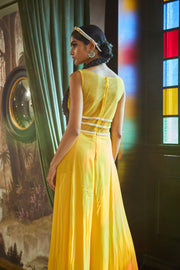 Sanya Gulati-Mango Jumpsuit With Floral Embroidery-INDIASPOPUP.COM