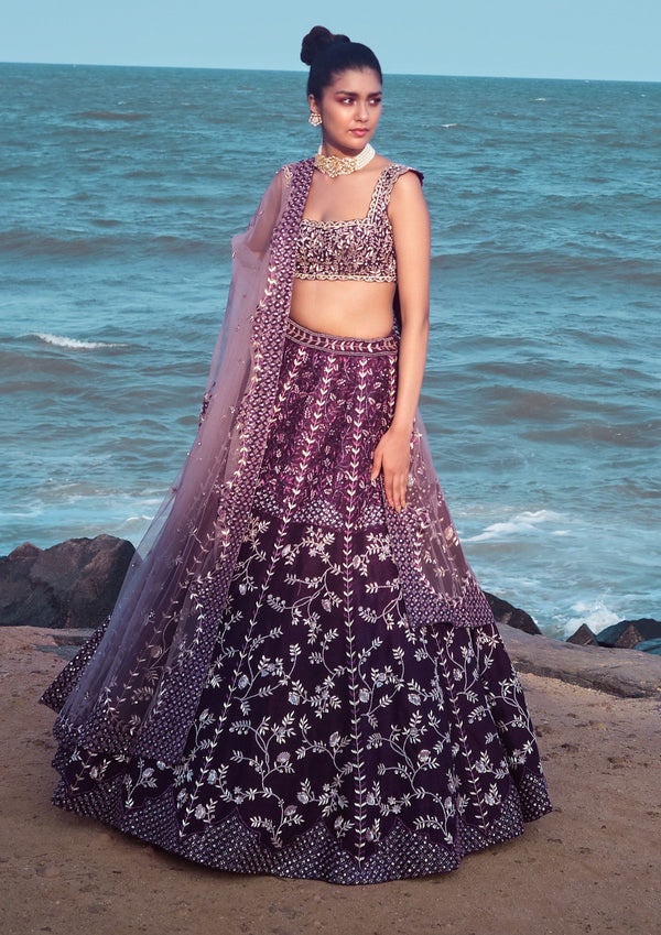 Buy online Pink Self Design Flared Lehenga from ethnic wear for Women by  Anara for ₹999 at 70% off | 2024 Limeroad.com