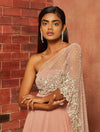 Shloka Khialani-Soft Pink Ari Tube Gown-INDIASPOPUP.COM