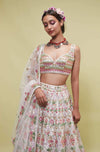 Tamanna Punjabi Kapoor-Ivory Mirror Embellished Lehenga Set-INDIASPOPUP.COM