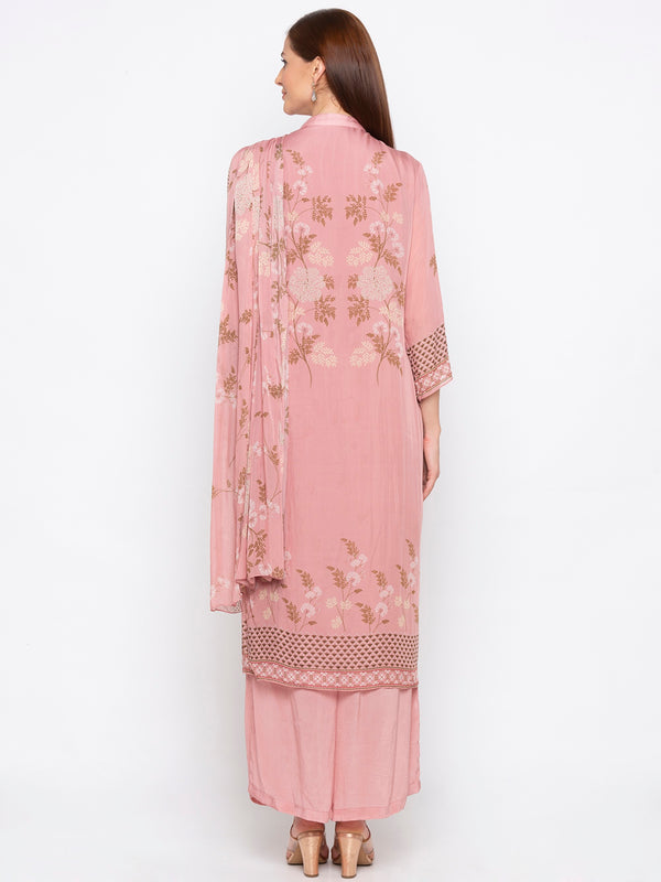 Soup By Sougat Paul - Pink Kurta With Pant - INDIASPOPUP.COM
