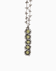 Hyperbole - Silver Moon Long Necklace With Mirror - INDIASPOPUP.COM