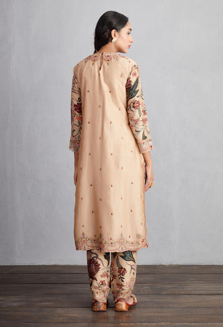 Torani-Natural Beige Chandan Urvi Kurta Set-INDIASPOPUP.COM