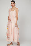 The Right Cut-Pink Sunset Kalidar Dress-INDIASPOPUP.COM