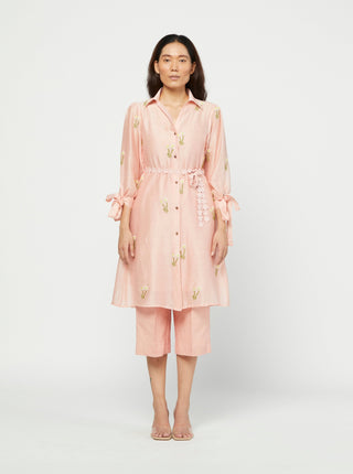 Meadow-Rosa Embroidered Tunic Set-INDIASPOPUP.COM