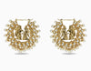 Tizora-Gold Dulha Dulhan Side Bali Earrings-INDIASPOPUP.COM