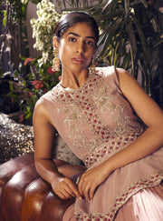 Bhumika Sharma - Lilac Peplum Anarkali Gown - INDIASPOPUP.COM
