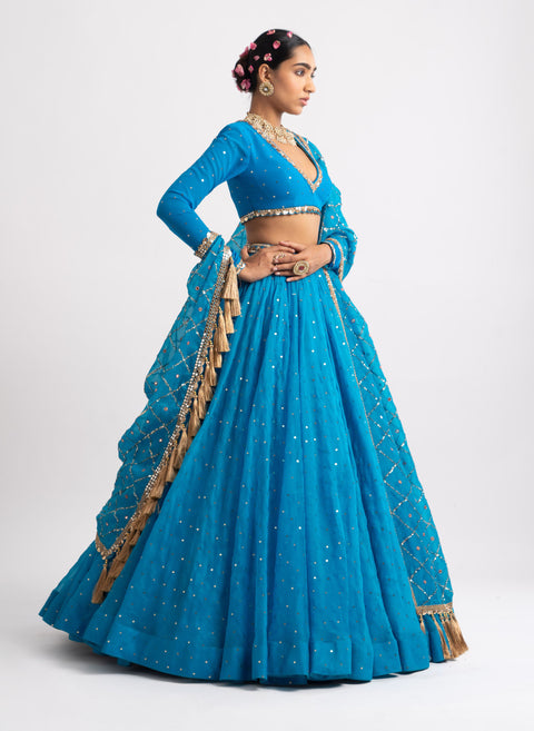 a Beautiful Heavy Net Lehenga With Embroidery And Sequence Work , Heavy  Dupatta at Rs 12275 | Surat | ID: 27181730630
