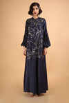 Midnight Blue Long Sequin Dress