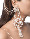 Outhouse - Heritage Sahara Earrings - INDIASPOPUP.COM