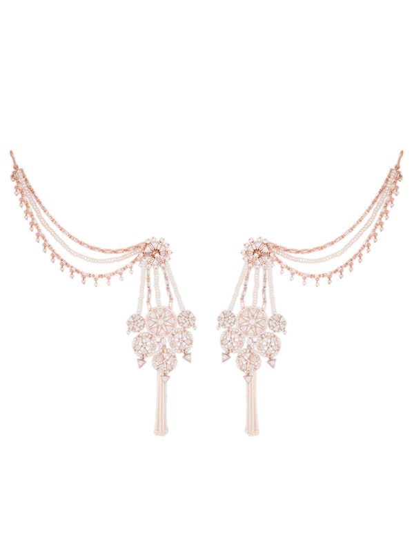 Outhouse - Heritage Sahara Earrings - INDIASPOPUP.COM