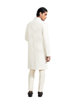Kunal Rawal-Vanilla Flat Highlighted Jacket-INDIASPOPUP.COM