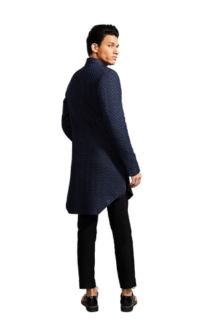 Kunal Rawal-Blue Flat Arrow Jacket-INDIASPOPUP.COM