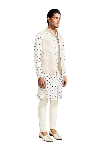 Kunal Rawal-Beige Vintage Jacket-INDIASPOPUP.COM