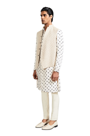Kunal Rawal-Beige Vintage Jacket-INDIASPOPUP.COM