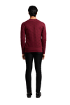 Kunal Rawal-Maroon Bom Arrow Sweatshirt-INDIASPOPUP.COM