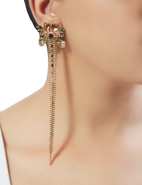 Outhouse - Sylphina Ziptail Earrings - INDIASPOPUP.COM
