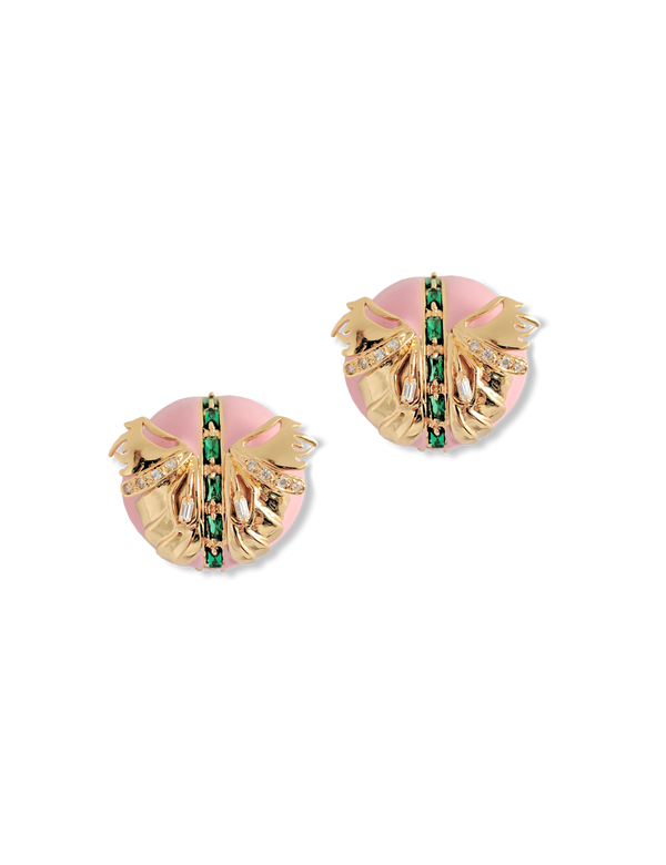 Outhouse - Pink Papilio Button Tops - INDIASPOPUP.COM